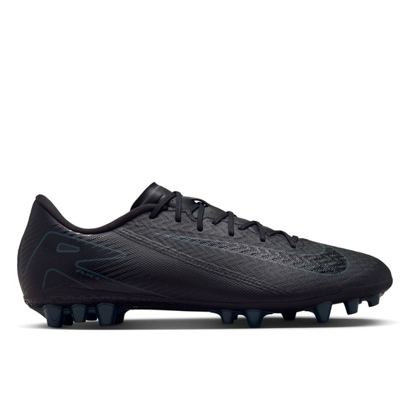 NEW Nike Zoom Mercurial Vapor 16 Academy AG Soccer Cleat US Size 5.5 All Black - Picture 1 of 8